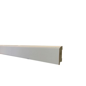 PLINTHE MDF PREPEINTE PERLE 15 x 90 x 2900 MM